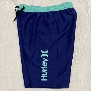 Hurley Swim Trunks with liner. Size medium